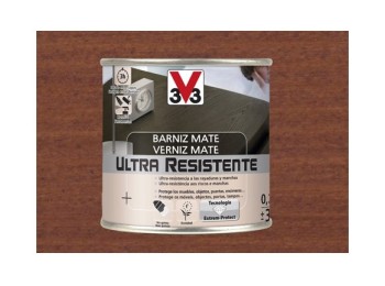 Barniz interior al agua ultra resistente mate 250 ml sapeli