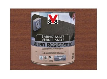 Barniz interior al agua ultra resistente mate 750 ml sapeli