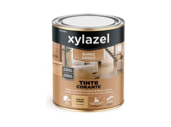 Barniz sintetico tinte brillante xylazel 250 ml caoba