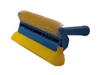 Cepillo especial limpieza mosquitera bazar dos caras