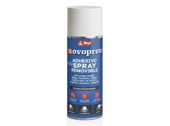 Adhesivo spray novopren 1683 removible rayt 400 ml
