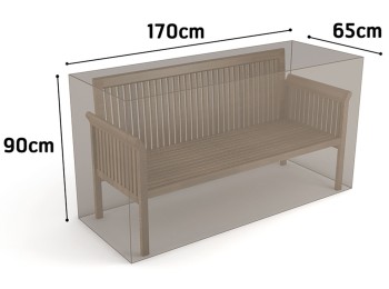 Funda banco vison nortene 170 x 65 x h 90