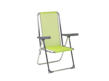 Hamaca multiposicion alco aluminio fibreline pistacho