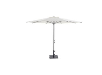 Parasol aluminio blanco non 3 m tubo 48 mm