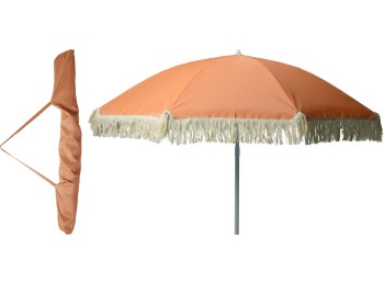 Parasol playa koopman Ø 176 cm naranja