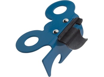 Abrelatas mariposa cromado - color iris