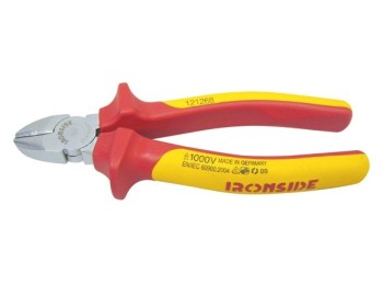Alicate corte diagonal 1000 v 160 mm mango bicomponente iron