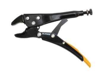 Alicate de presion grip universal boca curva 143 mm. apertur