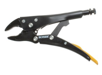 Alicate de presion grip universal boca curva 192 mm. apertur