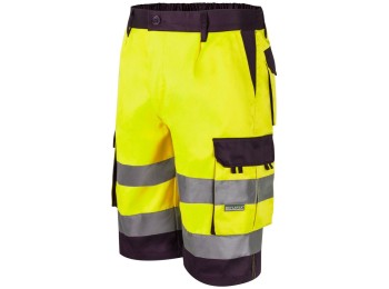 Bermuda alta visibilidad bicolor talla m velilla
