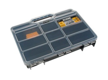 Clasificador maleta polipropileno negro 312 x 238 x 51 mm 21