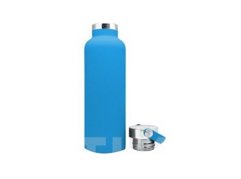 Botella termo inox sport 750 ml - azul