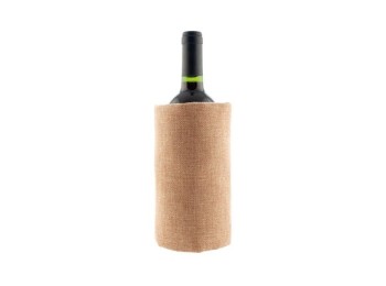 Funda enfriadora autoajustable vino/cava yute/natural koala