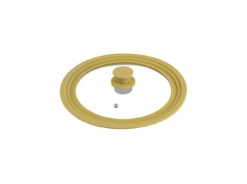 Tapa multimedidas cristal/silicona Ø 24/26/28 cm amercook