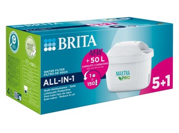 Filtro brita maxtra pro all-in-1 pack 5+1 brita