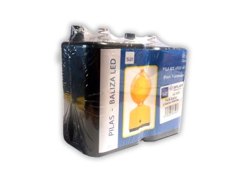 Bateria pack para baliza 4r25 de 6v 7ah 2 unidades s21