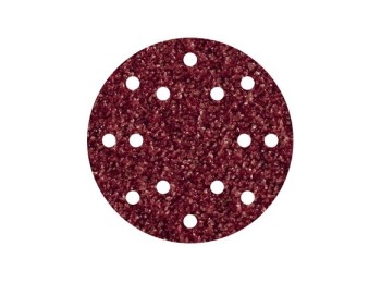 Lija disco adherente madera metal gr 40 5 uds Ø 150 14 aguje