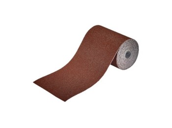 Lija papel abrasivo madera metal gr 60 115 x 5000 mm wolfcra