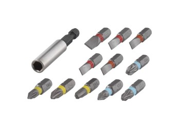 Portapuntas magnetico + juego 11 puntas wolfcraft