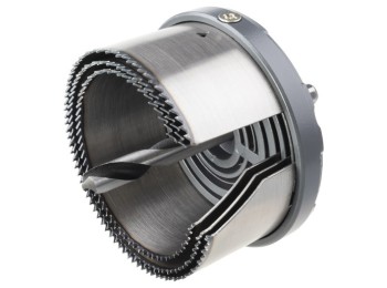 Sierra corona 3 hojas Ø 60 a 74 mm wolfcraft