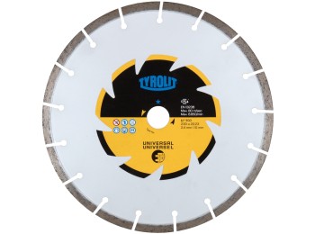 Disco diamante general obra eco basic segmentado 230x2,4x22,