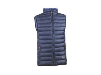 Chaleco acolchado ligero new discovery azul talla xxl juba