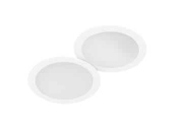 Downlight led empotrar redondo blanco kone pack 2uds 18w 180