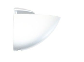 Soporte estante pelicano 75x65mm blanco 2uds micel