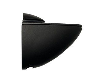 Soporte estante pelicano 75x65mm negro 2uds micel