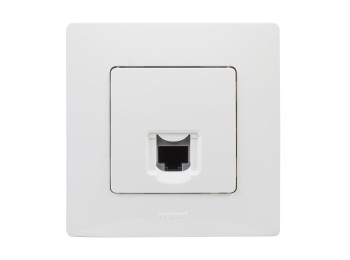 Base rj45 categoria 5 utp serie niloe legrand