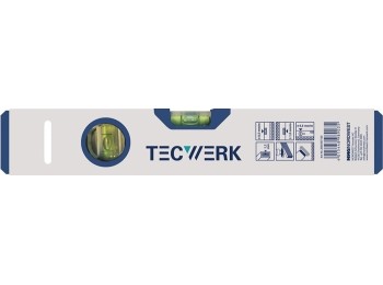 Nivel aluminio ü 0,5 mm/m 40 cm tecwerk