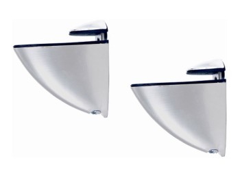 Soporte estante clip blanco 2uds fepre