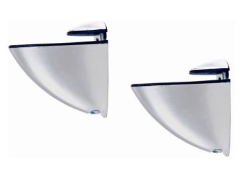 Soporte estante microclip blanco 2uds fepre