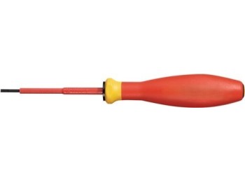 Destornillador b/recta aislado 1000v vde 2,5x75 mm tecwerk