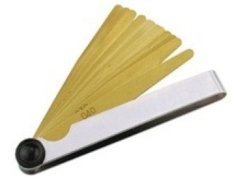 Galgas de espesores cËnicas acero jgo 8pzs 0,05-0,5mm tecwer