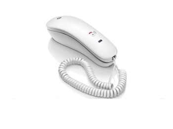 Telefono con cable gondola blanco motorola