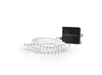 Tira led con placa solar uriel? 7 metros 50 lm 3000k carga h