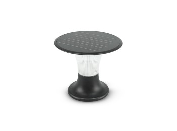 Aplique led solar goliat sobremuro 2200 lm c/sensor presenci