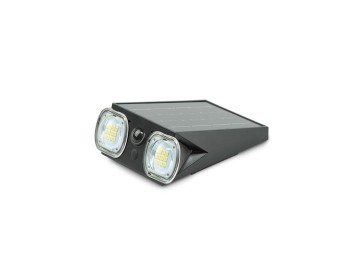 Aplique led solar mantis 800lm sensor crep. 26h ip44 d/movim