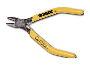 Alicate corte diagonal p/ electronica y precision 110 mm man