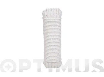 Cordon polietileno riel stor con alma Ø 3mm 15 mt blanco rombull