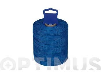 Hilo replanteo polipropileno trenzado Ø 1,8 mm 100 mt azul rombull