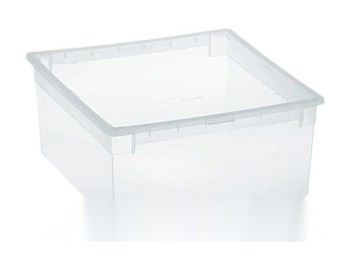 Caja multiusos light box transparente 23 l terry