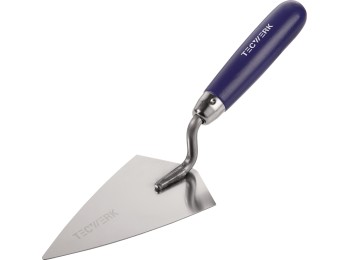 Paleta albaÑil enlucir inox m/madera 140x080mm tecwerk