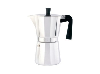 Cafetera aluminio new vitro by oroley 12 tazas ambit