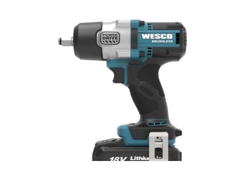 Llave de impacto 1/2´ 700nm bateria 4.0 ah y cargador wesco