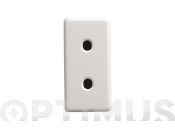 Base enchufe estrecha 2p blanco s27 play simon