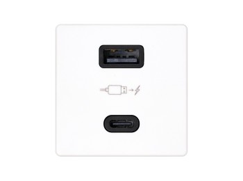Cargador usb a+c 30w blanco s27 play simon
