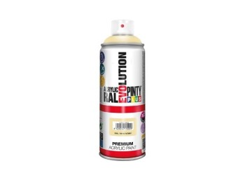Pintura spray acrilica evolution brillo 520 cc ral 1014 marfil pintyplus