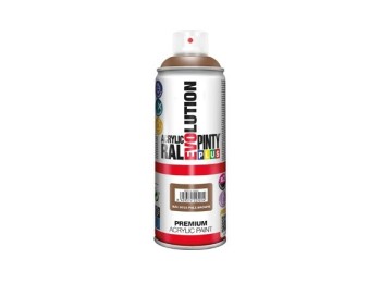 Pintura spray acrilica evolution brillo 520 cc ral 8025 pardo palido pintyplus